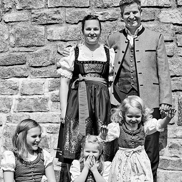 Tradition in der Gastgeber-Familie