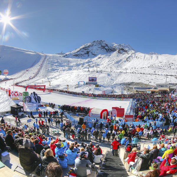 Skiweltcup Opening Sölden Zuschauer