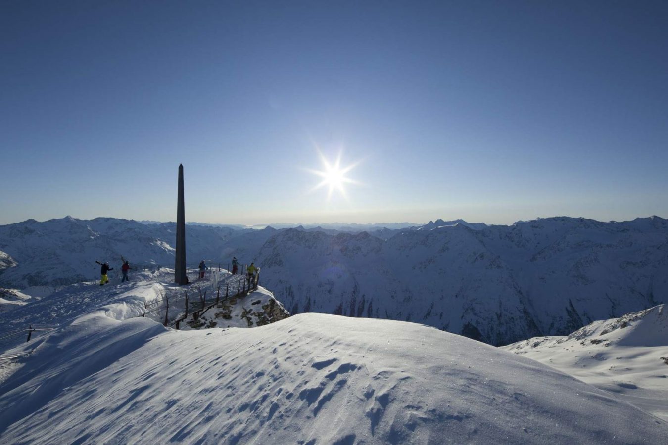 Schwarze Schneid Aussichtspunkt Sölden