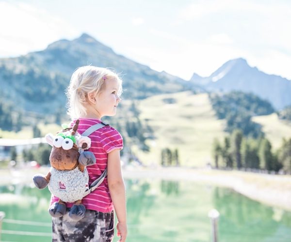 wandern mit den kids im Widiversum in Soelden