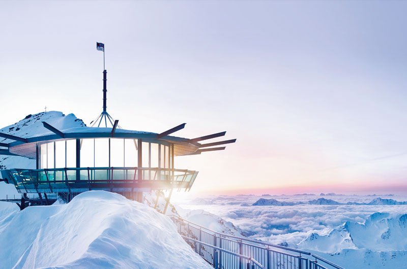 Mountain Stair in Obergurgl